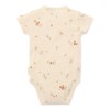 Body met bosdiertjes - Bodysuit short sleeves forest nature